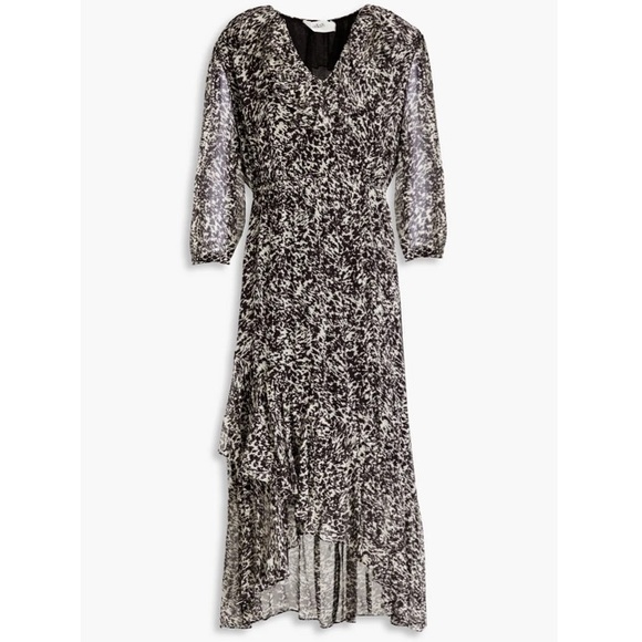 BA&SH
Erym ruffled printed crepon dress - Picture 2 of 10